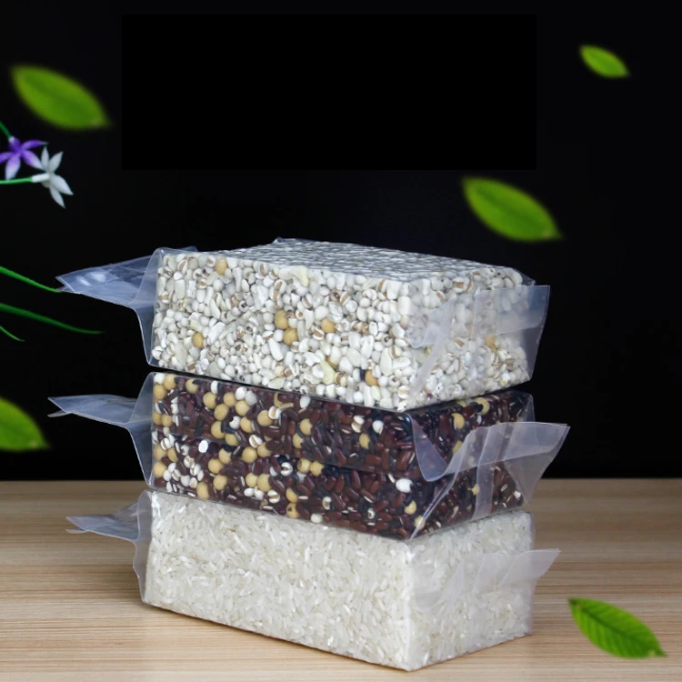 polysmarts 2019 China Manufacturer Back Seal Transparent Plastic Bag