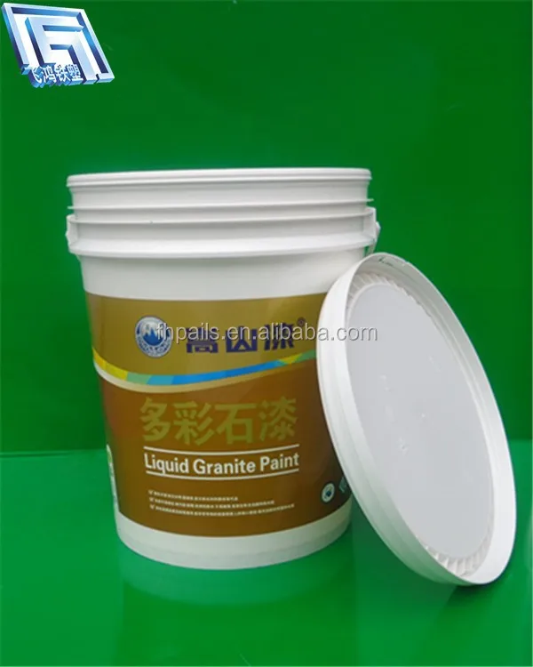 
plastic bucket for paint industry 