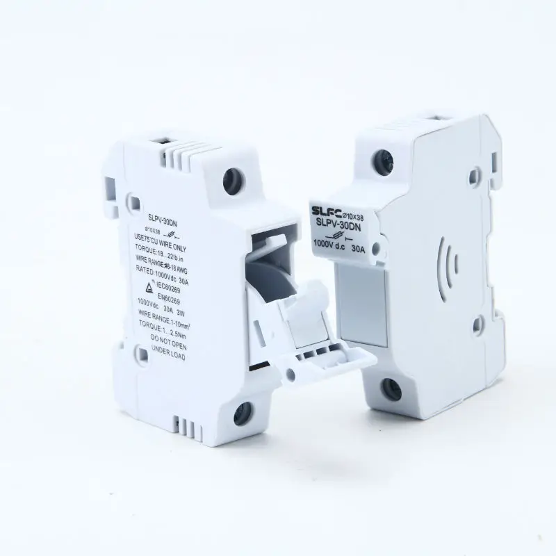 TUV Authentication DC1000V Photovoltaic Fuse Holder