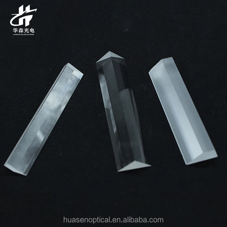 
Wholesale BK7 BK9 glass triangular large prism 
