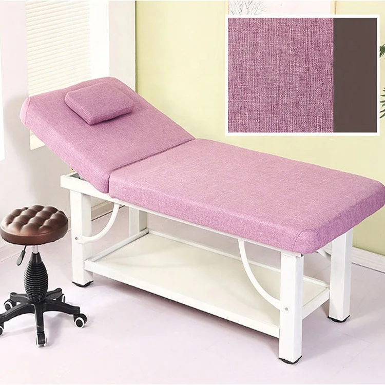 Adjustable Japanese and Korea Style Wooden Massage Bed