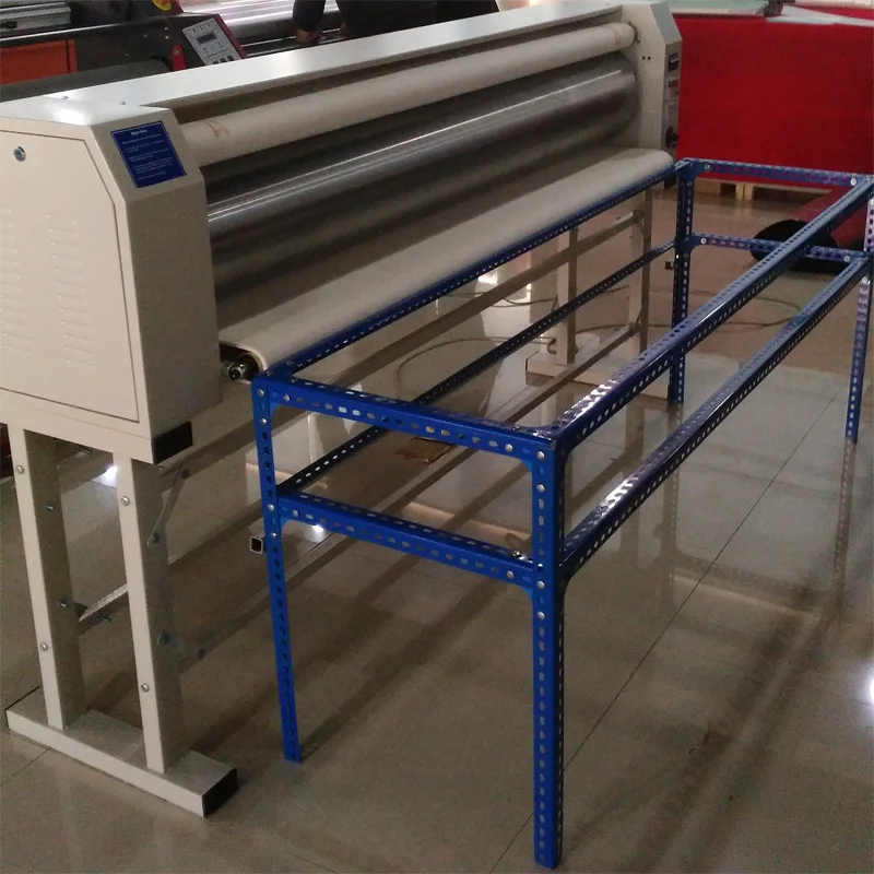Audley CE 1.7m 1800 roller low price t shirt fabric sublimation heat transfer printing press machine made in china