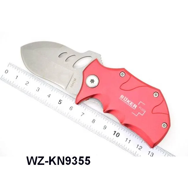 stainless steel material type survival camping utility folding pocket titanium knife blank