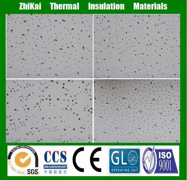 deckenplatten 62x62/60x60 mineral fiber ceiling tile