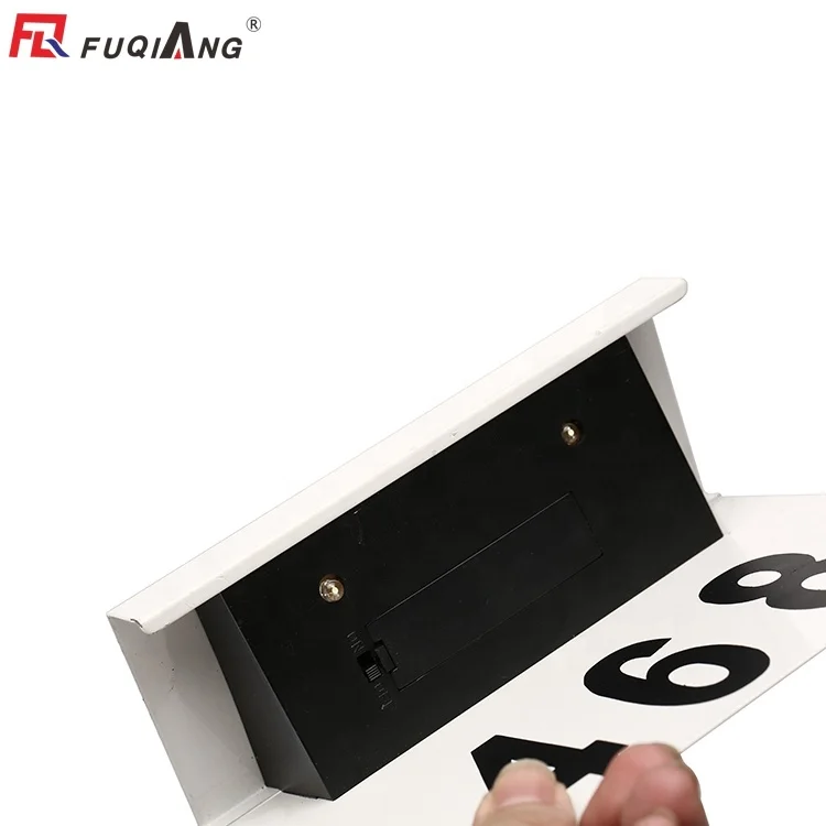 2 шт., светодиодная дверная табличка на солнечной батарее, 0,2 Вт