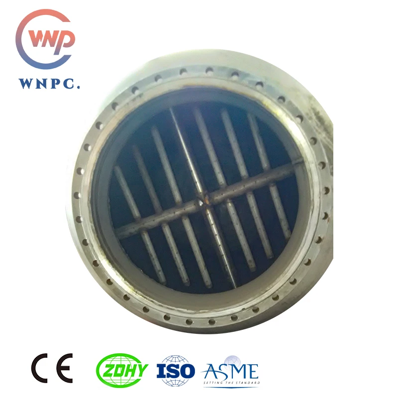 shell and tube  heat exchanger for chemical and medical use