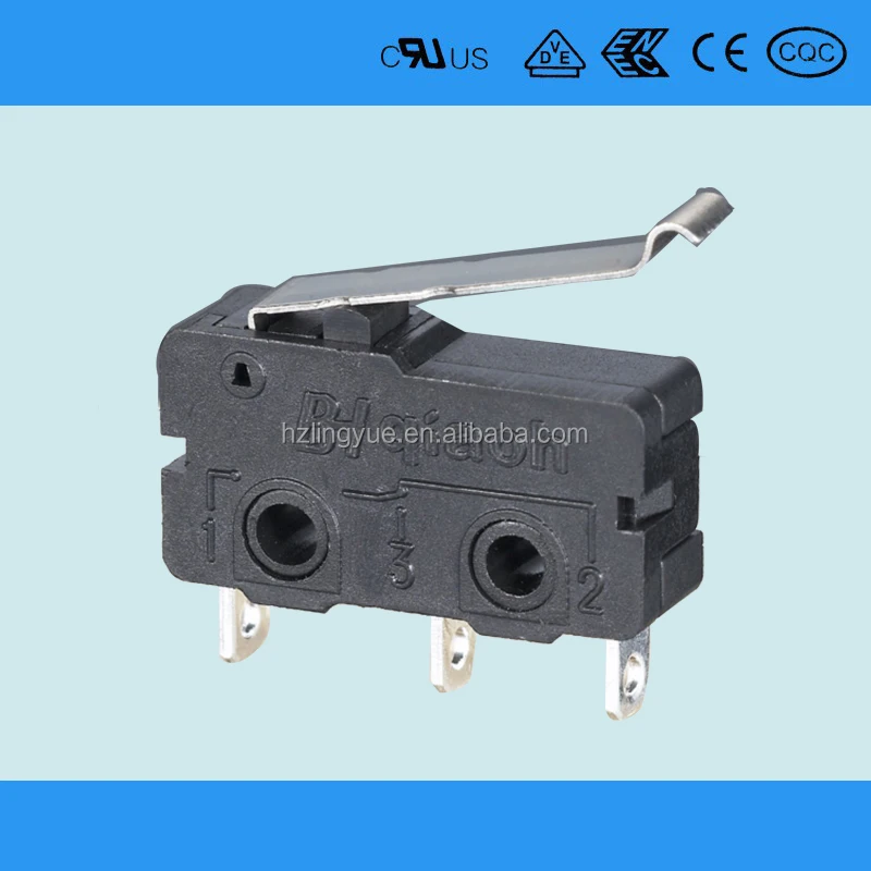 Электрический мини-переключатель (серия KW11) AC125V 5A,AC250V 3A