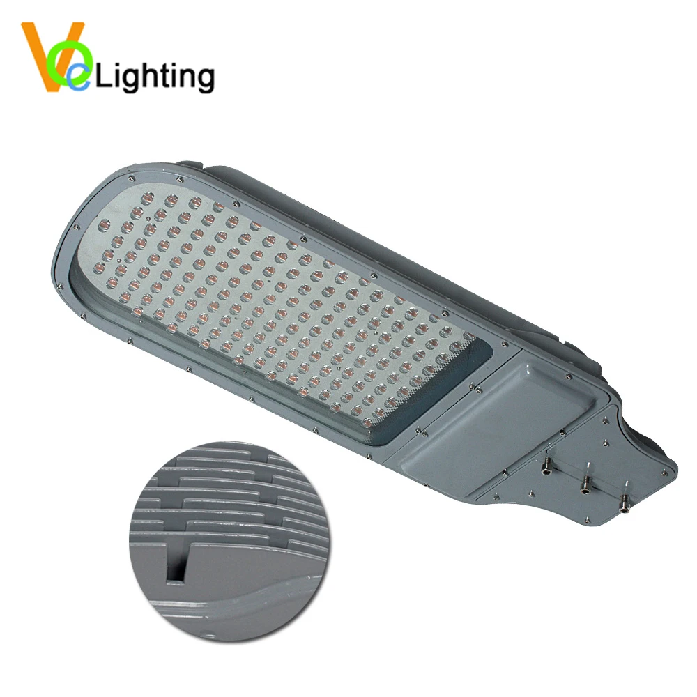 Aluminum alloy Light body material LED Street Light  housing 80W 100W washboard die cast Street Light