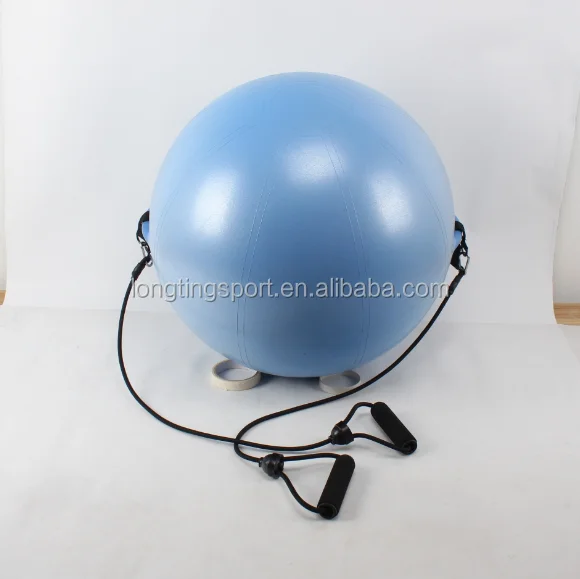 Популярный противоударный мяч для упражнений на заказ с веревкой, набор мячей для йоги и спортзала