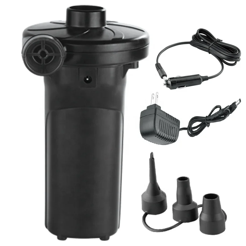 Перезаряжаемые электрический воздушный насос для надувная лодка из ПВХ/лодка/Палатка/игрушки/инструменты/матрас/кровати HS-218