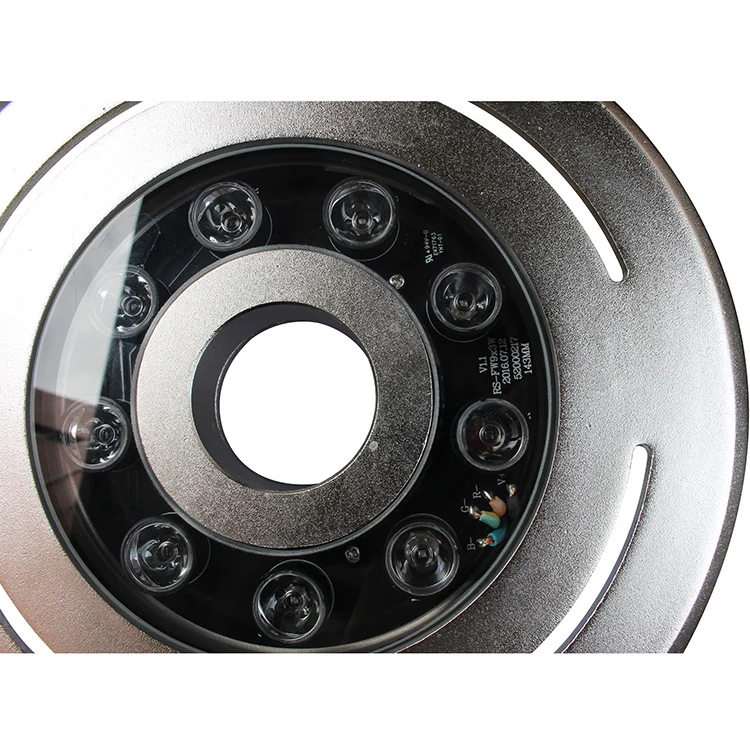 
hot sell full color 27W 24V/12V IP68 waterproof DMX512 Control led fountain light 