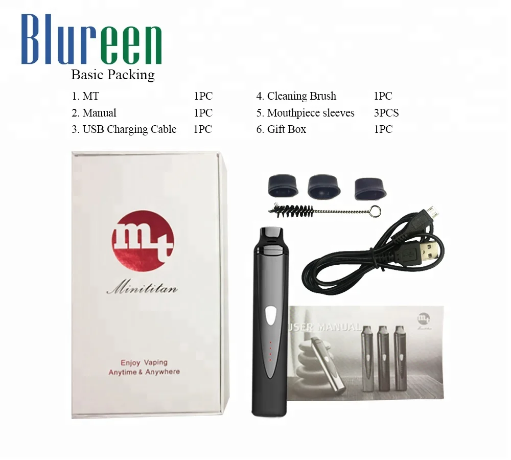 
Buddy Digital Ceramic Chamber Herb Vape 1300mAh Best Cheap Herbal Vaporizer 