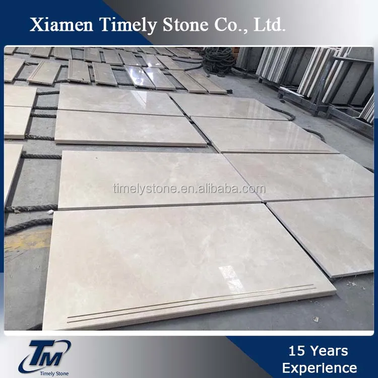 
Natural polished baiyulan cream beige marble tile 