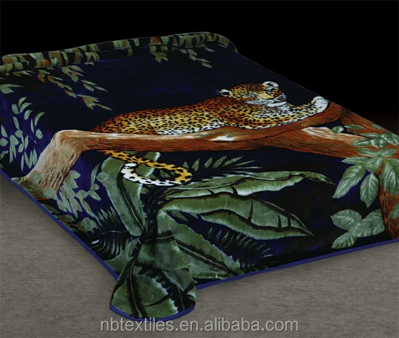 Mink blanket in china/raschel blanket