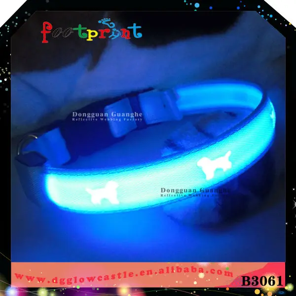 Новое поступление мигающий из светодиодов pet ошейник