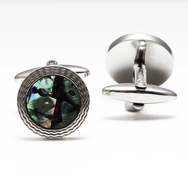 Лидер продаж, Высококачественная запонка, мужские аксессуары, модная металлическая запонка из стали