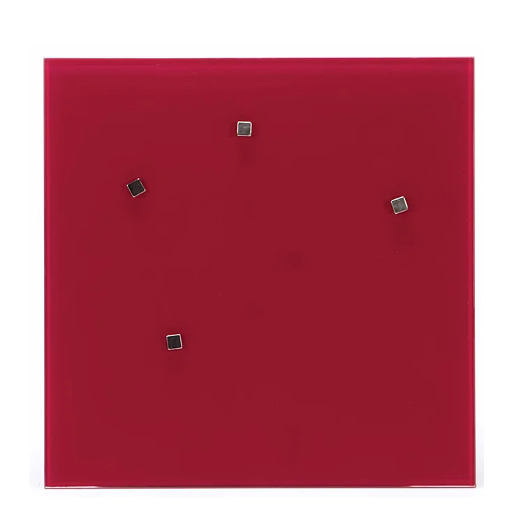 Магнитная доска маркер цветная стеклянная панель белая для письма