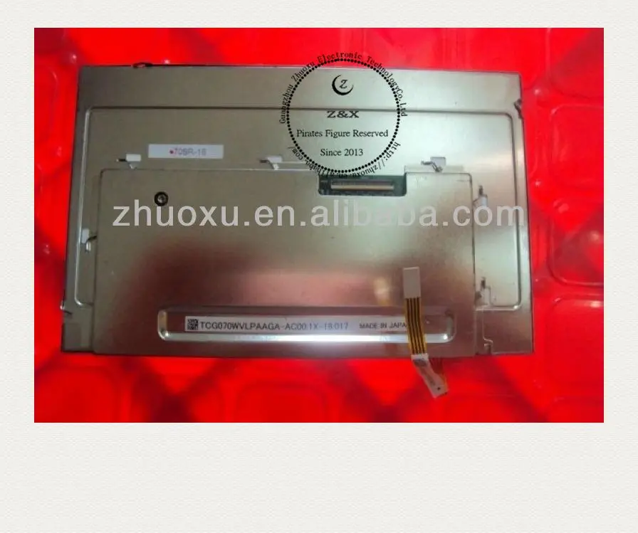 Original 7 inch 800*480 LED LCD Display Screen for Industrial Control for Kyocera TCG070WVLPAAGA-AC00 TCG070WVLPAAGA