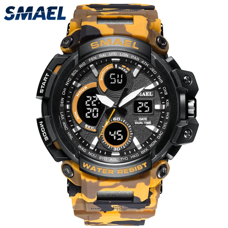 SMAEL Relojes 1708MC analog watch mens sports watch