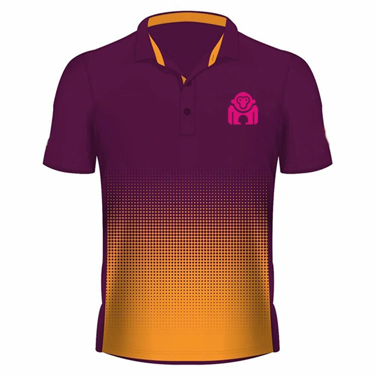 custom sublimated polo shirt golf