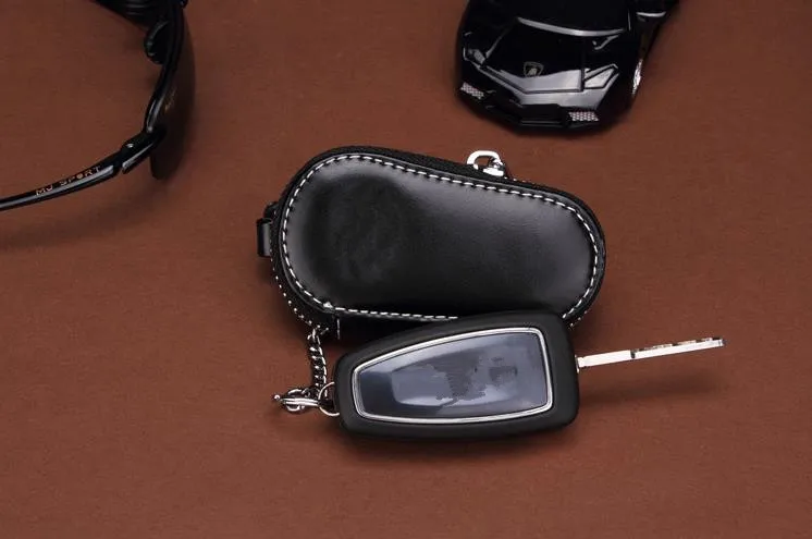 Новый роскошный дизайнерский кожаный чехол для ключей/чехол для автомобильного ключа с пользовательским логотипом