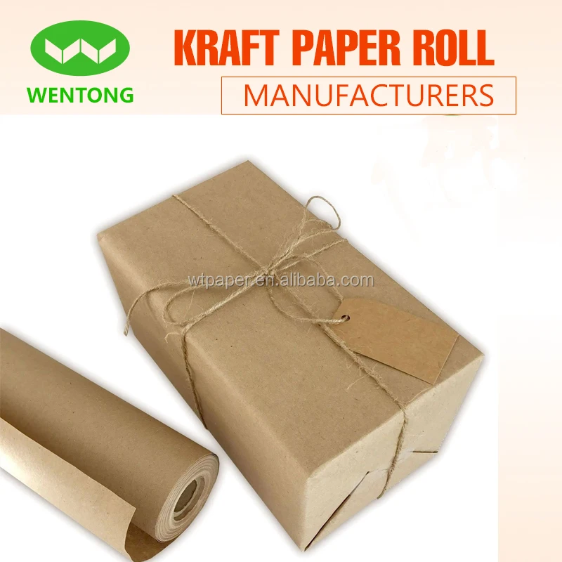 
Brown kraft paper roll for Amazon online store in the United States 30