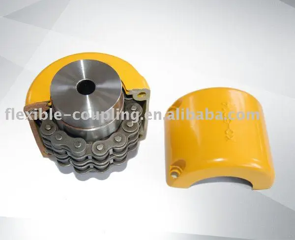 roller chain flexible coupling/KC series roller coupling chain/sprockets tooth hardened