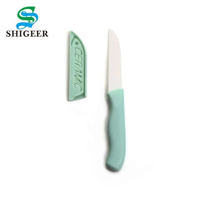 Factory Wholesale Customized Kitchen Use Multicolor Ceramic Vegetable Peeler Fruit Knife Set