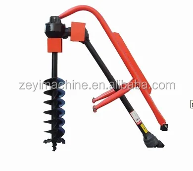 Tractor portable garden tool earth auger post hole borer for sale