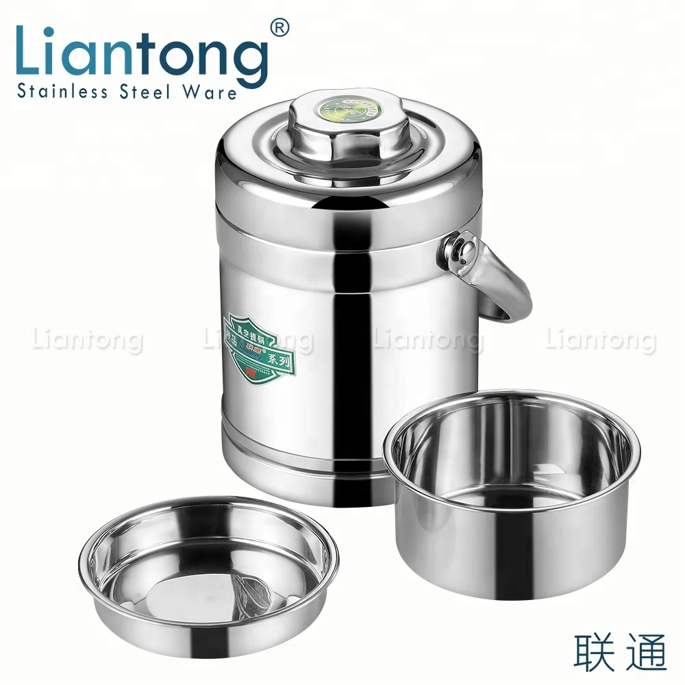  Liantong л переносной термовакуумный пищевой контейнер из нержавеющей стали bento