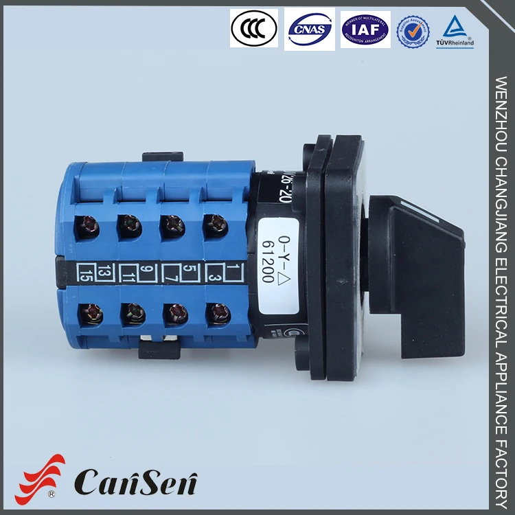 LW26-20 0-Y-D Сертификат CE переключения звезда-треугольник