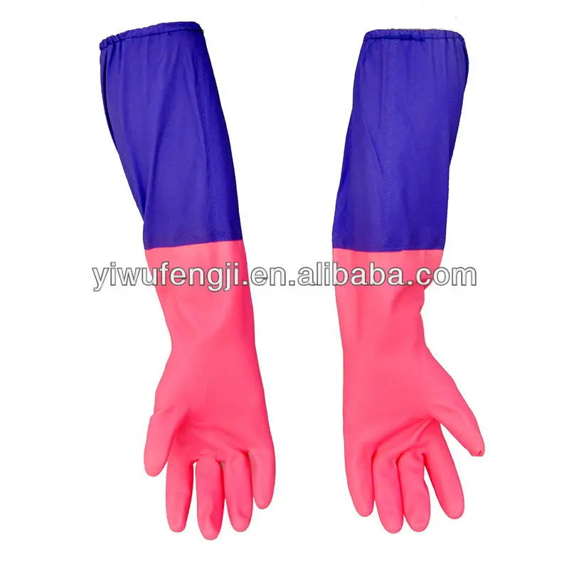 для ёенщин пвх бытовые перчатки фиолетовый цвет