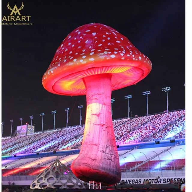 Vivid inflatable mushroom decoration, giant inflatable mushroom