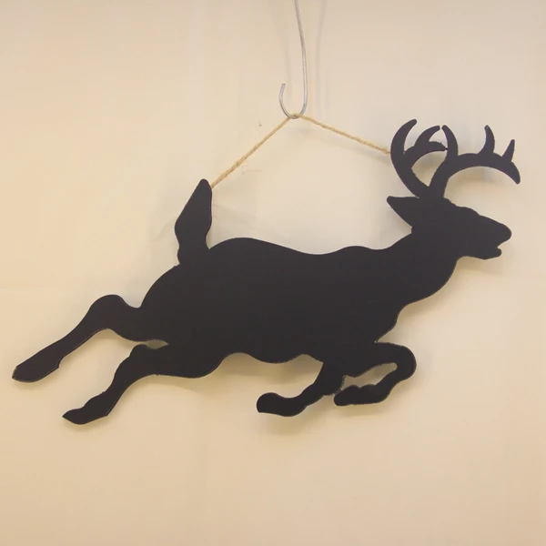 Barn Yard Pig Shaped Chalkboard Decorative Chalk Board Wood Sign