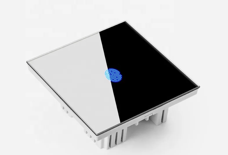 onoff touch wall switch glass panel for light and home appliances