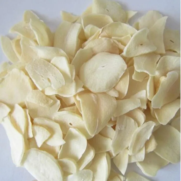 2018 Dehydrated Garlic flakes dried garlic without Roots