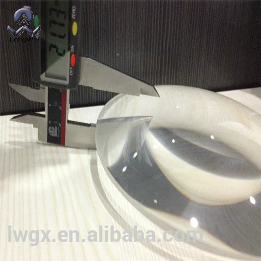 диаметром 150мм biconvex линзы, двойной выпуклый хрусталик в увеличительное стекло, концертная