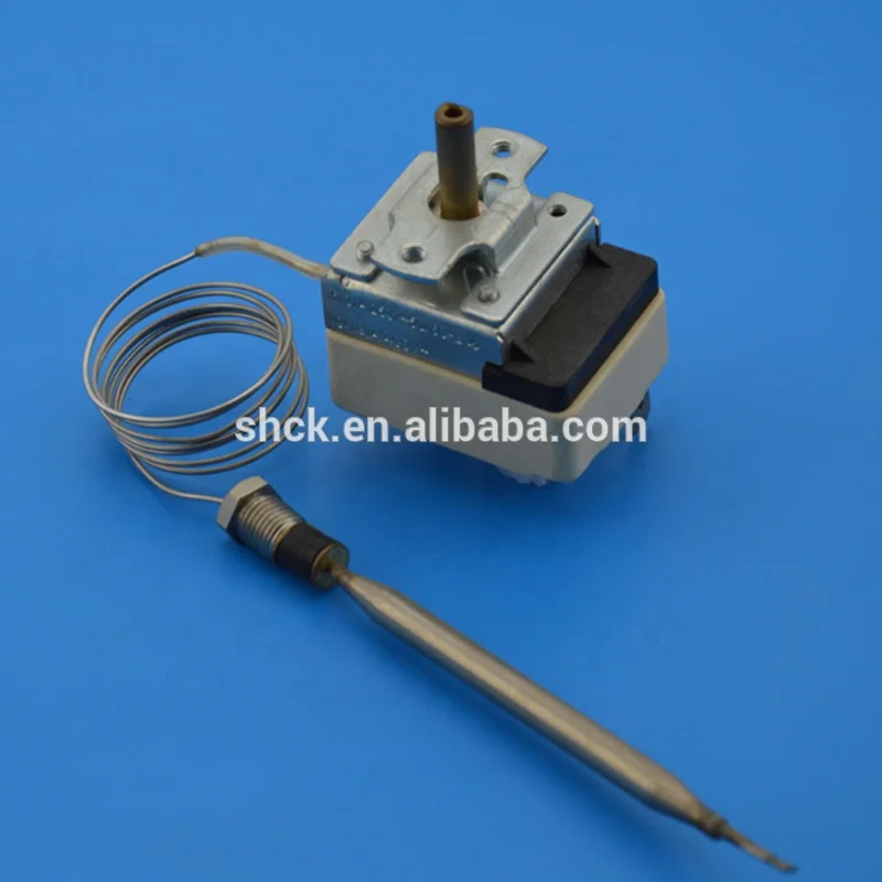 Oven capillary thermostat