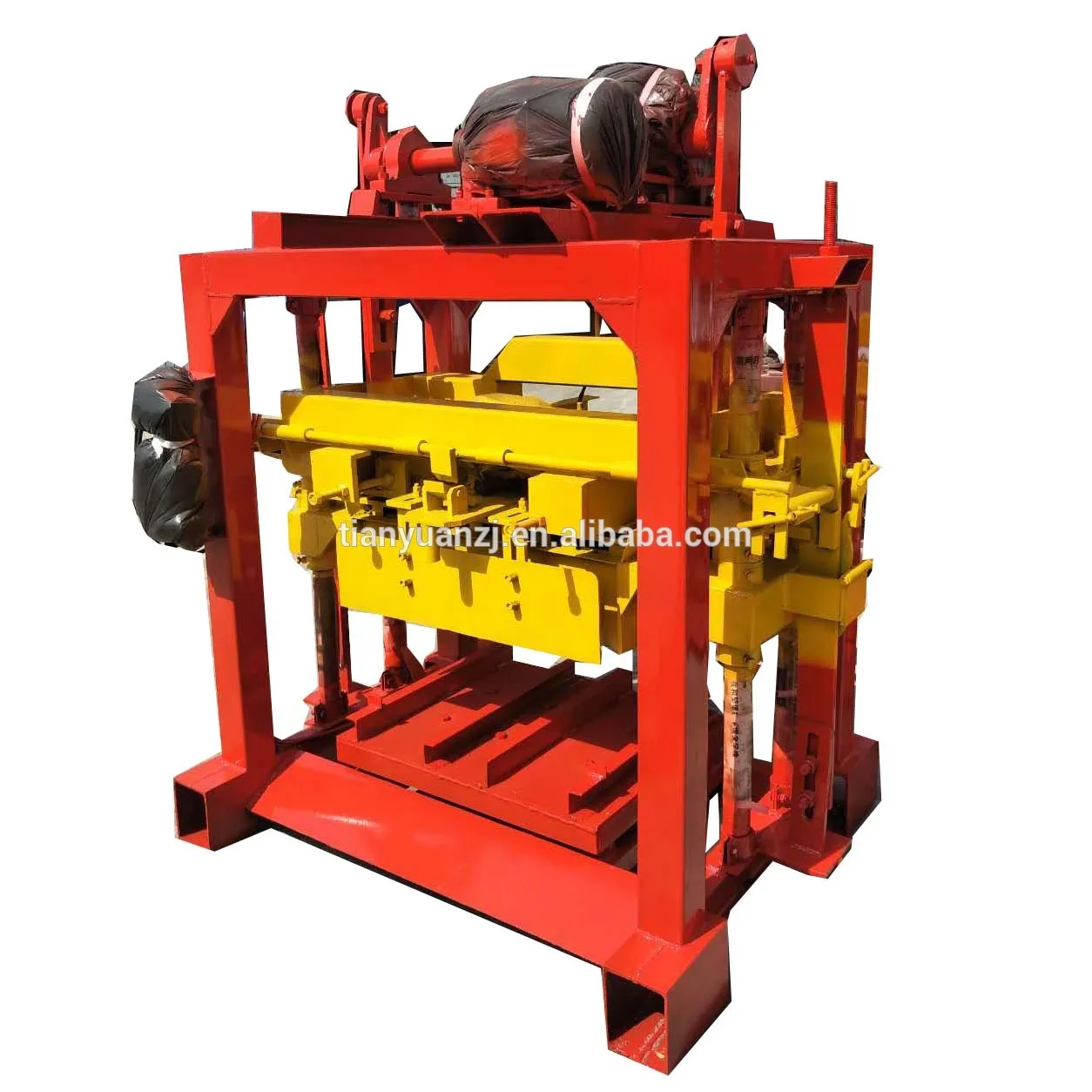 profitable small projects QT40-2 semi-automatic brick making machine