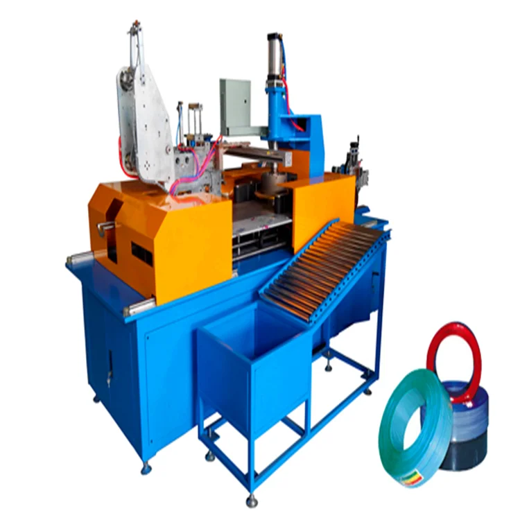 Shanghai JC1040 automatic coiling and binding machine cheap packaging machinery wire and cable coil winding machine .
