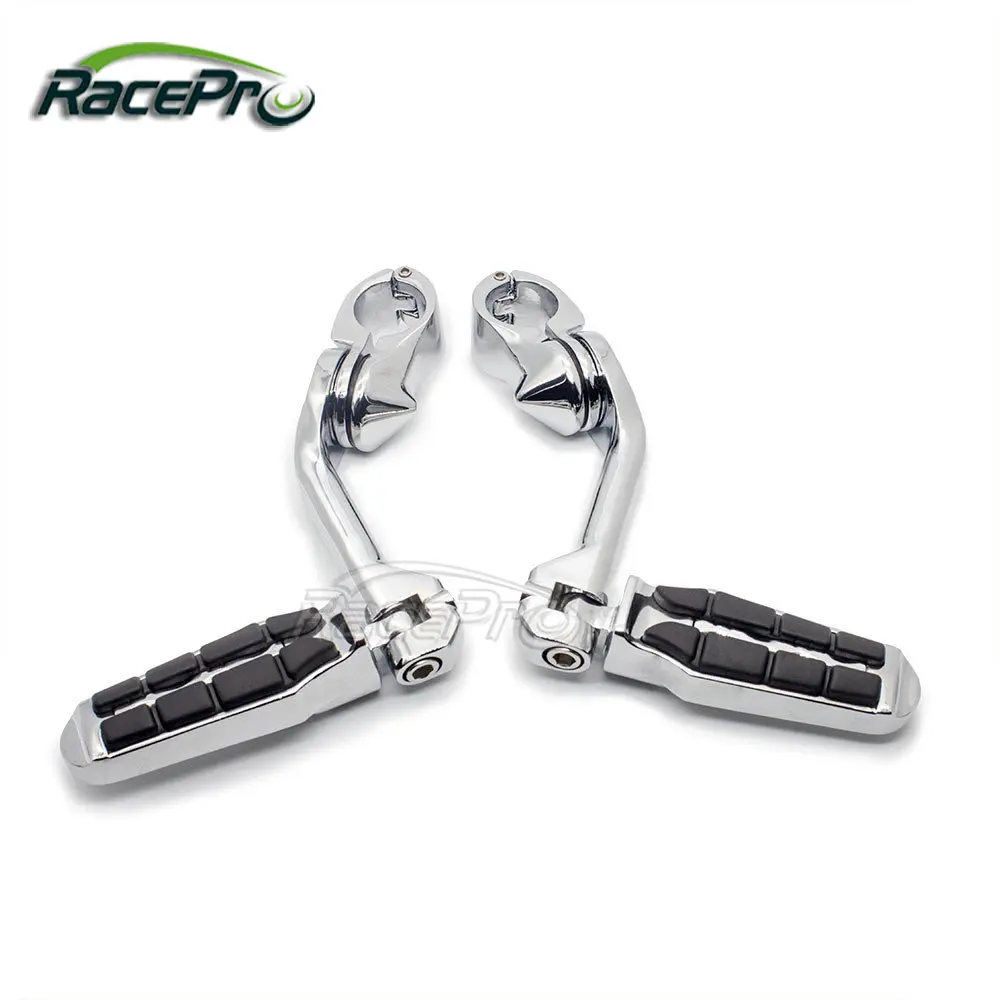 Adjustable Flexible Highway Foot Pegs Motorcycle Foot Peg for Harley ,Suzuki,Honda,Kawasaki