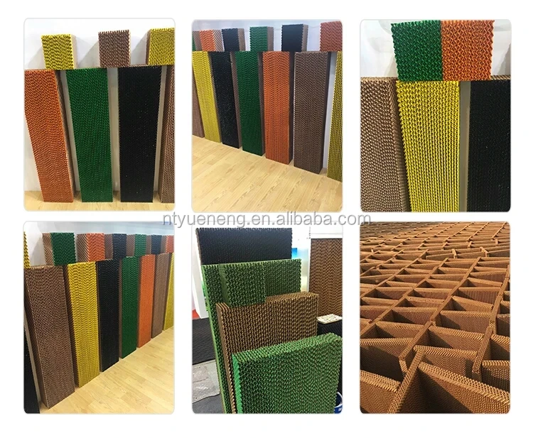 5090 Honey Comb Cell Evaporative Cooling Pad for Chicken Houses Poultry Farm Greenhouse