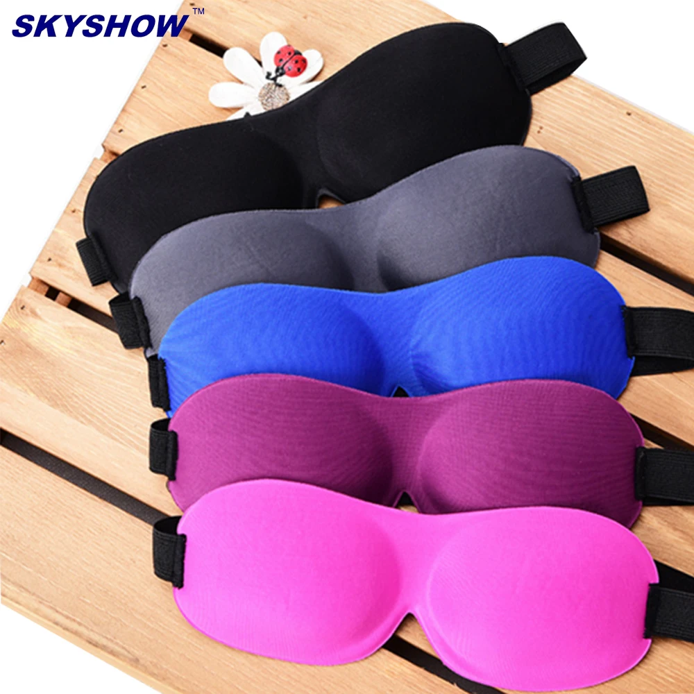 Breathable Custom Night Sleeping Eye Mask With Logo