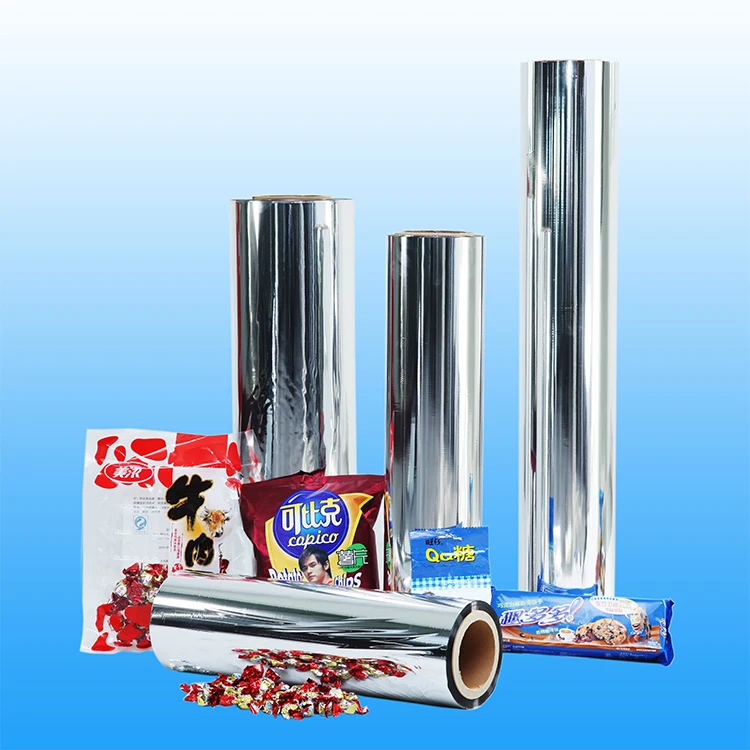 metallised bopet film/metallized pet film for food packing/Thermal Lamination Polyester Film