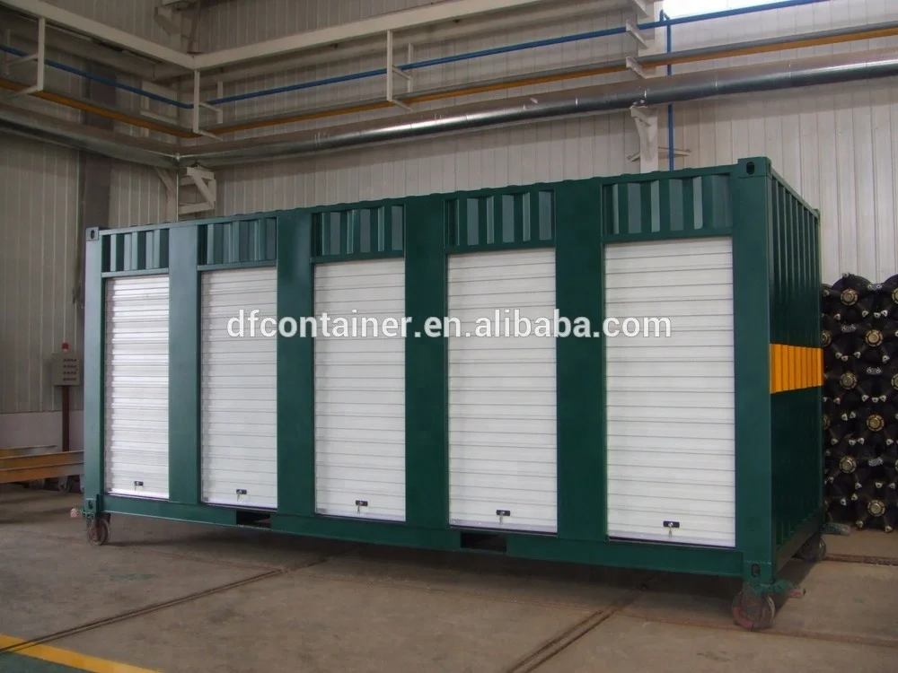 China Brand New 10ft 20ft 40ft Two Doors Backyard Shipping Containers Storage Room Hot Sales