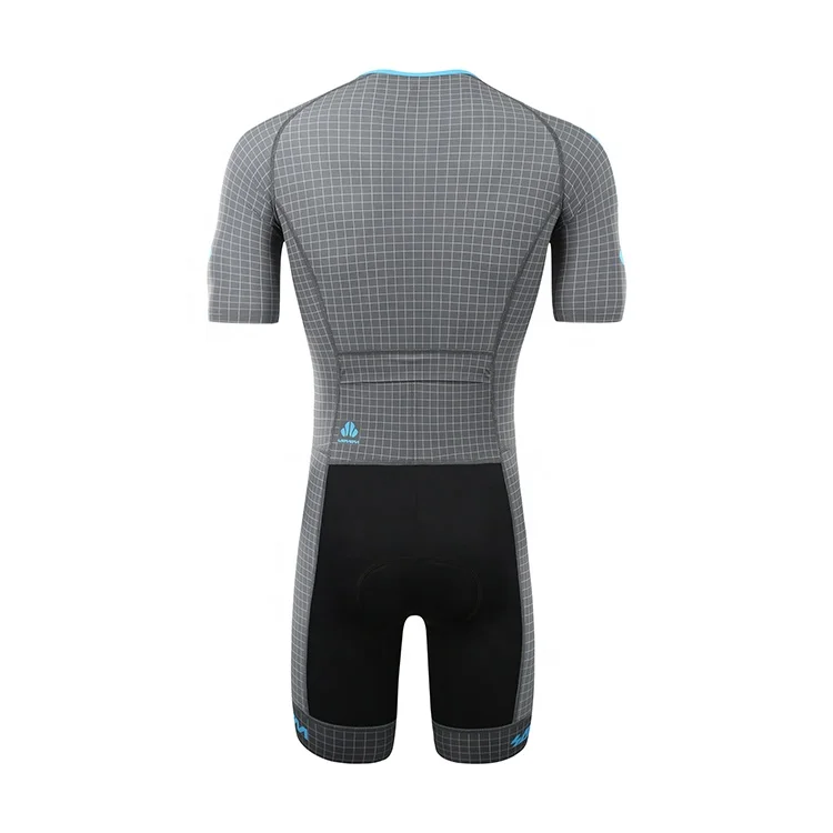 Hot sale racing sport short jersey bike uniform set men short sleeve triathlon clothing