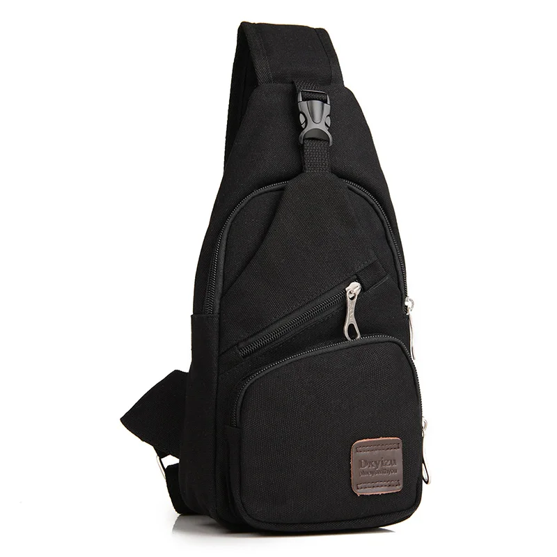 single strap canvas sling messenger bag men cross body chest bag shoulder bag