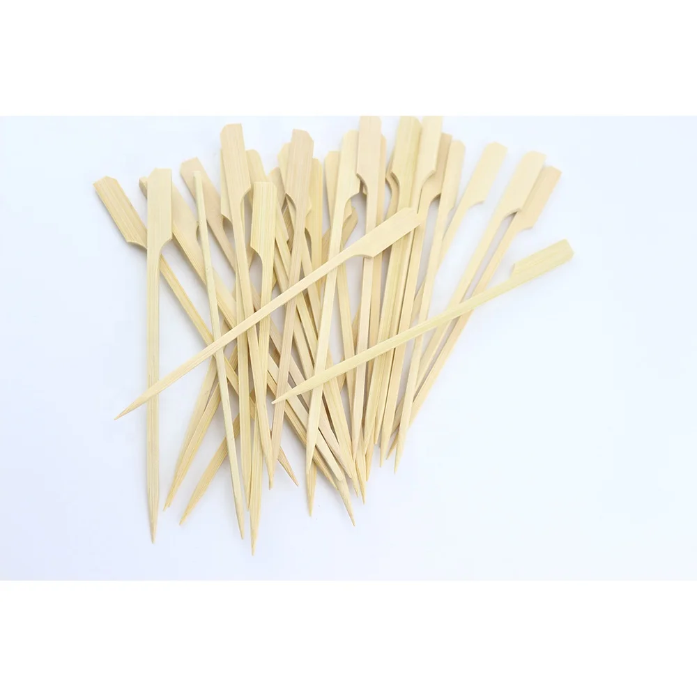 Disposable natural bamboo bbq wooden barbeque kebab skewer maker