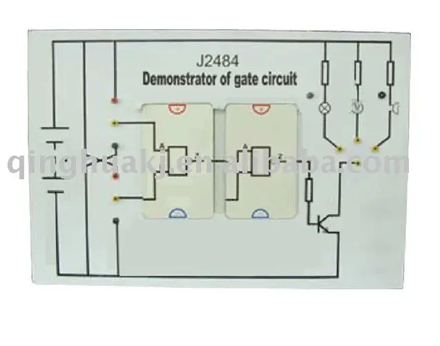 Demonstrator of gate circuit
