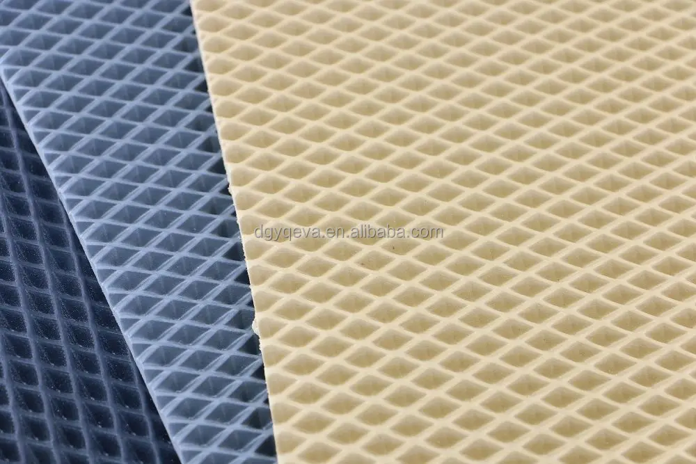 
EVA foam pattern massage flip flops molded insoles material for shoe sole material 